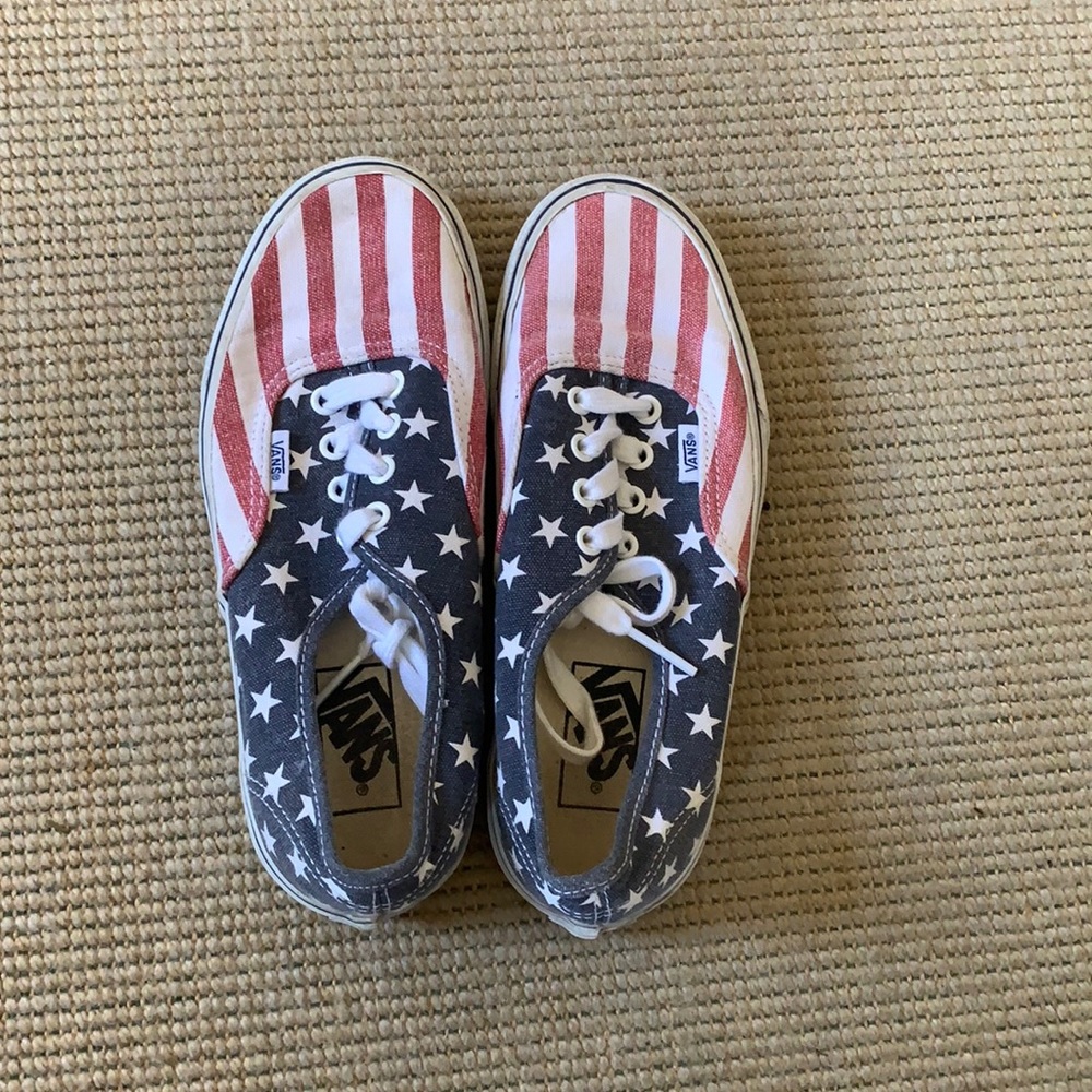 American flag vans !
